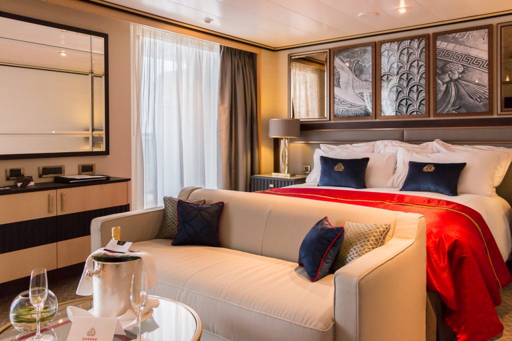 Cunard, QM2, QM2 Remastered, Queens Grill Suite